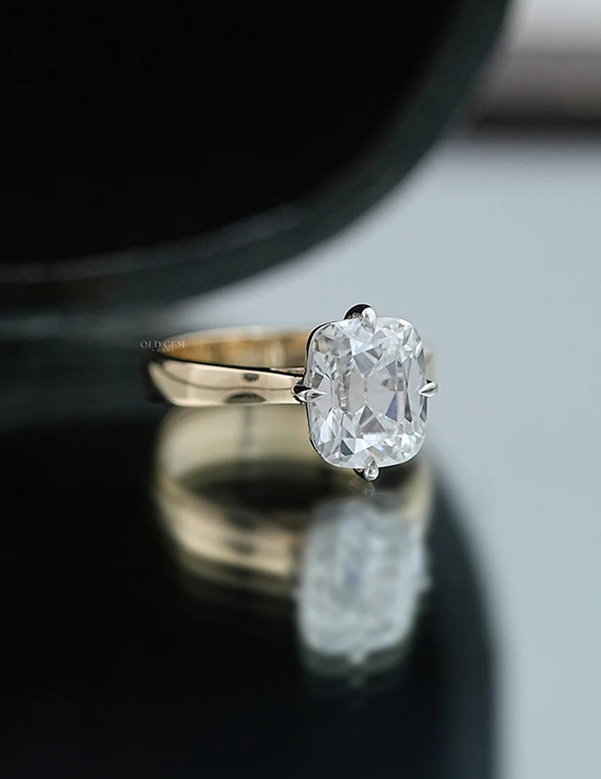 Old Mine Cushion Ring