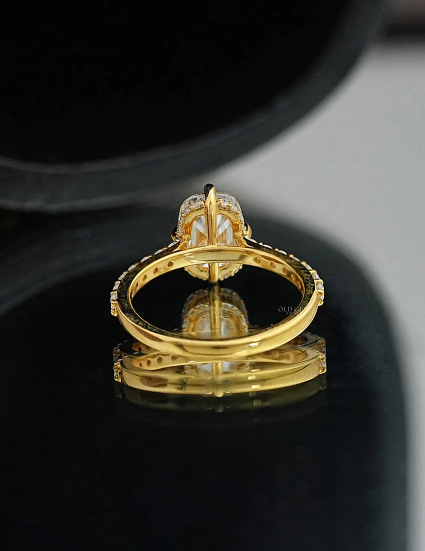 Old Mine Cut Engagement Ring