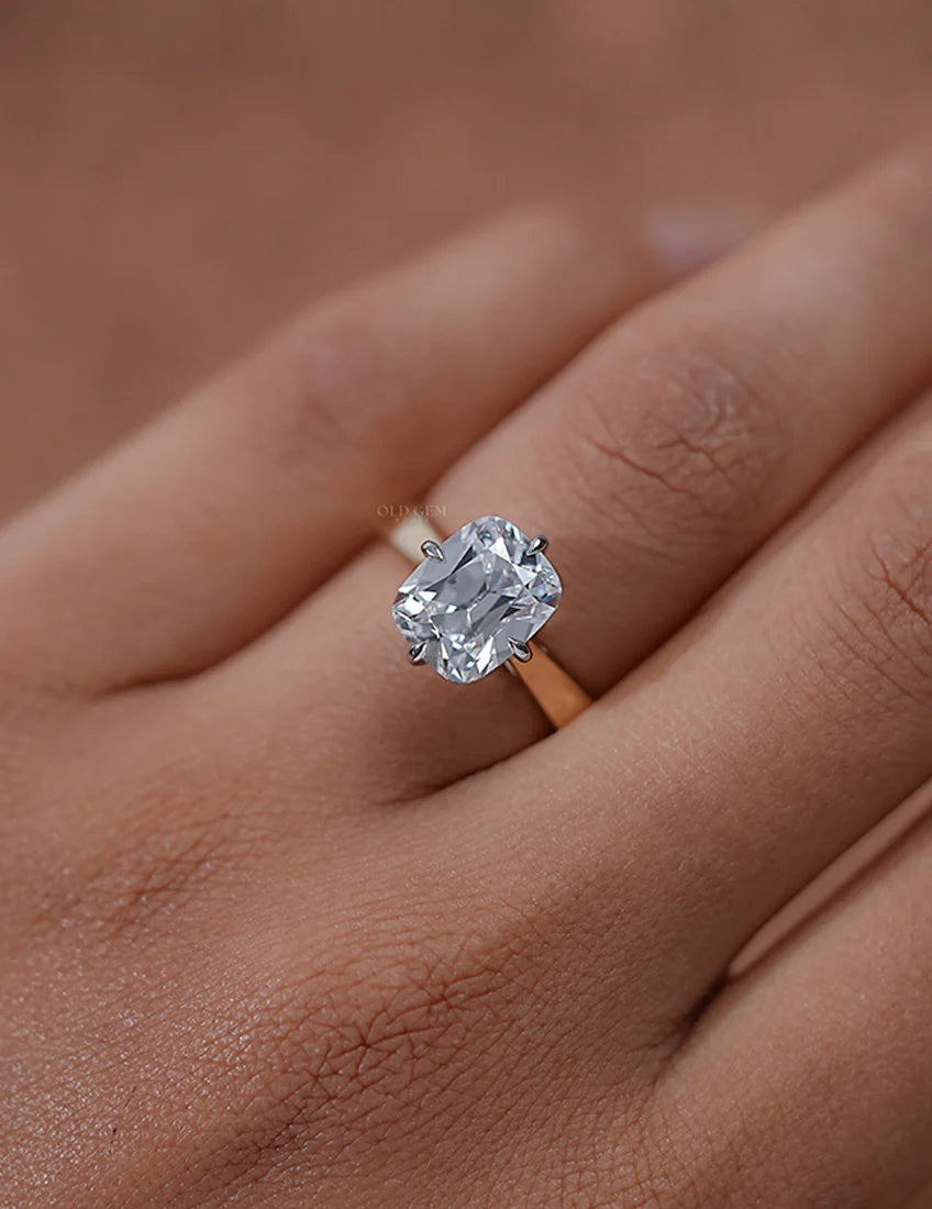 Old Mine Cushion Ring