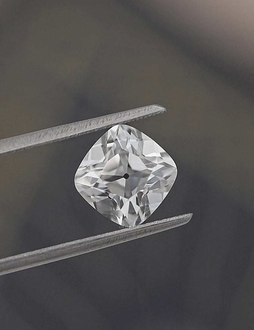 Square-Shape Old Mine Cushion Lab Diamond -- 3.02 Ct