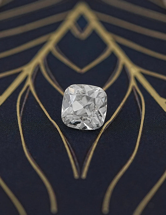 Square-Shape Old Mine Cushion Lab Diamond -- 3.20 Ct