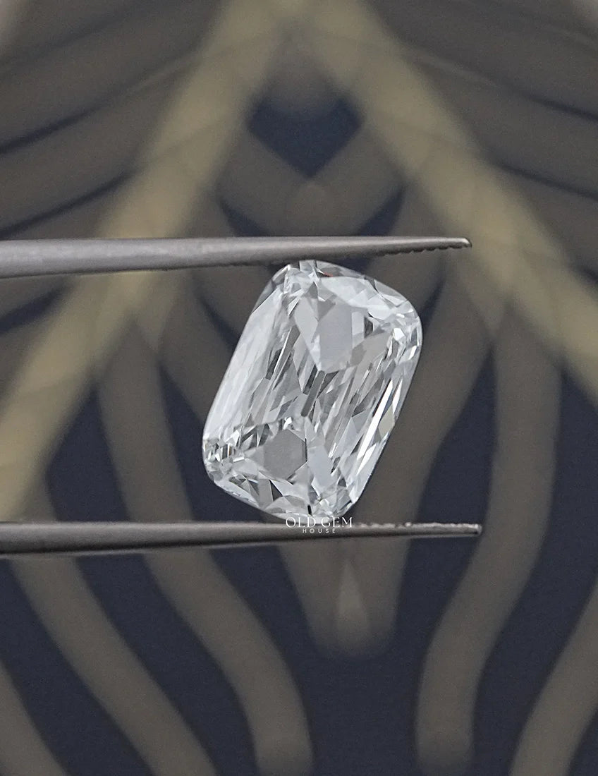 Old Mine Cushion Cut Lab Diamond